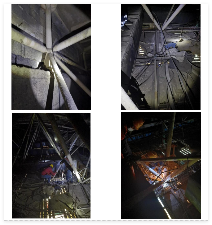 濟南站高架候車室網(wǎng)架更換